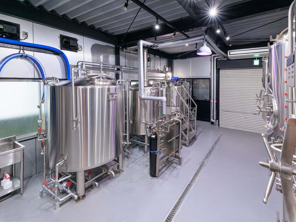 <b>500L Stainless steel brewhouse</b>